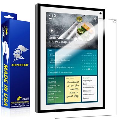 ArmorSuit 2 Pack Screen Protector for Amazon Echo Show 15 (15.6-inch) [2022] MilitaryShield HD Clear Film - Made in USA