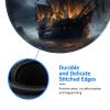 2 PCS Mousepad with Non-Slip Rubber Base 8" Round Mouse-Mat with Stitched Edge Pirate Sailboat Full Moon Gaming Mousepad for Wireless Mouses Computer Laptop Home Office Desk Pad view 4