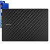 ArmorSuit MilitaryShield Black Carbon Fiber Skin Vinyl Wrap for Samsung Galaxy Book3 Ultra 16" (2023) - Lid view 1