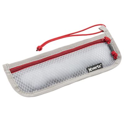 Vertx S.O.C.P. LT Overflow Mesh Zipper Pouch Organizer Insert for Backpack, Bag, Accessories and Tool Storage EDC Pouches, Ash Grey - Small