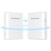 BrosTrend 5GHz 867Mbps WiFi Bridge Point to Point Outdoor, 1KM Wireless Internet Network Bridge, Plug & Play, Long Range PtP PtMP, Passive PoE Injector, work with Starlink, Extend Network to Buildings view 1