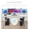 StarTech.com 4-Port KM Switch with Mouse Switching, USB 3.0 Switcher, Keyboard/Mouse Sharing, 3.5mm/USB Audio, TAA Compliant view 2