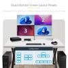 StarTech.com 4-Port KM Switch with Mouse Switching, USB 3.0 Switcher, Keyboard/Mouse Sharing, 3.5mm/USB Audio, TAA Compliant view 3