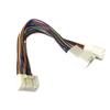 MNBHUYRD Car Radio Wire Wiring Harness Adapter Connector Adaptor Plug Add 12pin CD Changer for Toyota Crown Land Cruiser Prado view 1