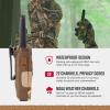 Cobra ACXT1035R FLT CAMO Floating and Waterproof Walkie Talkies for Adults with Compatible Cobra Surveillance Headset: Rechargeable, 22 Channels, Long-Range, 2 Two-Way Radios, 2 Headsets view 3