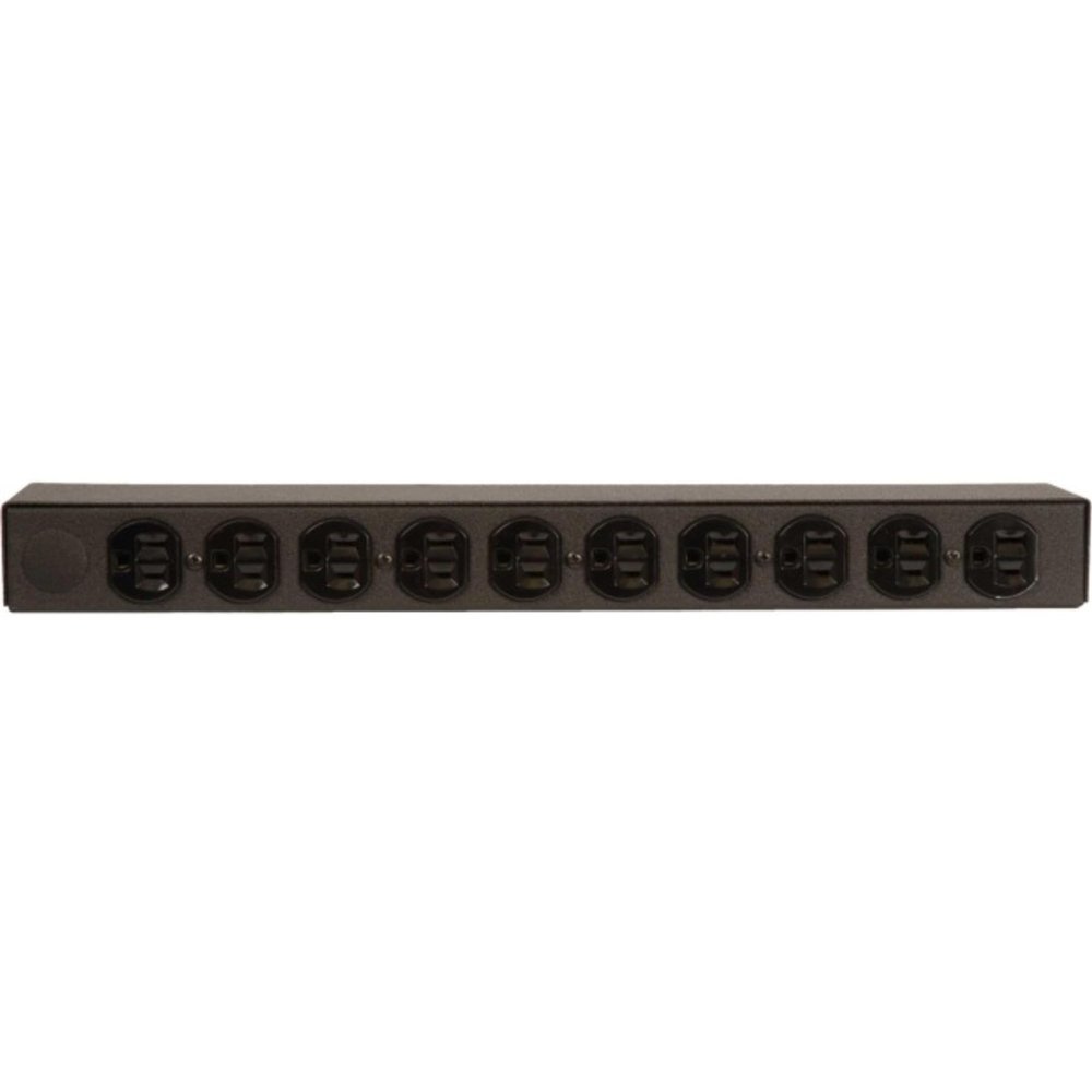 Vertiv - 38088 - Geist BRF100-10 10-Outlets PDU - Basic - NEMA 5-15P - 6 x NEMA 5-20R - 120 V AC - 1U - Horizontal - Rack-mountable