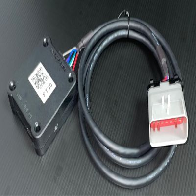PT30 HOS Device-LogBook-FMCSA/DOT Certified Bundle (Pick Cable Below) (Device + Orange Gray Square 14 Pin Cable-fitsVolvosTrucks (No Service-No Contract-Cancel Anytime))