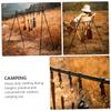 Gogogmee 5pcs Outdoor Camping Hooks Versatile Gear Hanger for Camping Picnics Hiking Lightweight Storage for Organizing Your Outdoor Accessories view 2