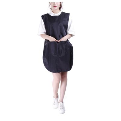 Beatifufu Black Waterproof Cape Hairdressing for Salon and Home Use