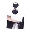 Beatifufu Black Waterproof Cape Hairdressing for Salon and Home Use view 2