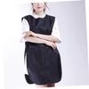 Beatifufu Black Waterproof Cape Hairdressing for Salon and Home Use view 3