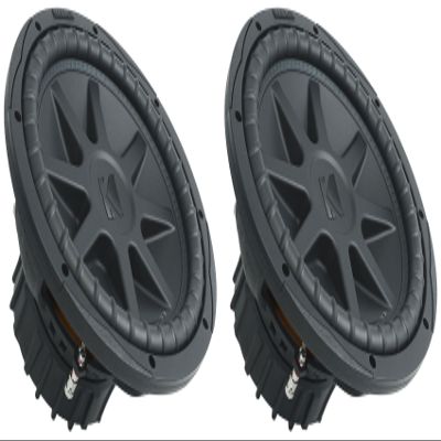 Audiosavings Bundle: (2) Kicker 50CVX124 COMPVX 12" Car Audio Subwoofer DVC 4 Ohm Sub CVX124 (Items 2)