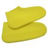Anneome 1pair Silicone Shoe Covers for Rain Reusable Footwear Protectors Unisex Thicken Design for Outdoor Activities Hiking Fishing Yellow view 1