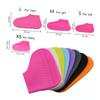 Anneome 1pair Silicone Shoe Covers for Rain Reusable Footwear Protectors Unisex Thicken Design for Outdoor Activities Hiking Fishing Yellow view 2