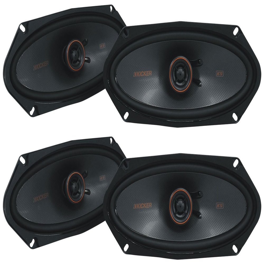 Audiosavings Bundle: (2) Pair Kicker 51KSC41004 4x10 75 Watt RMS Car Audio Speakers KSC41004 KSC4100 (Items 4)