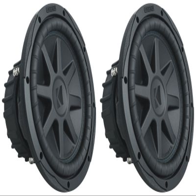 Audiosavings Bundle: (2) Kicker 50CVX104 COMPVX 10" Car Audio Subwoofer DVC 4 Ohm Sub CVX104 (Items 2)