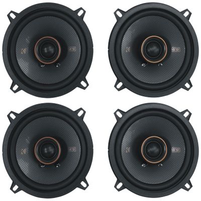 Audiosavings Bundle: (2) Pair Kicker 51KSC504 5.25" 100 Watt RMS Car Audio Speakers KSC504 KSC50 (Items 4)