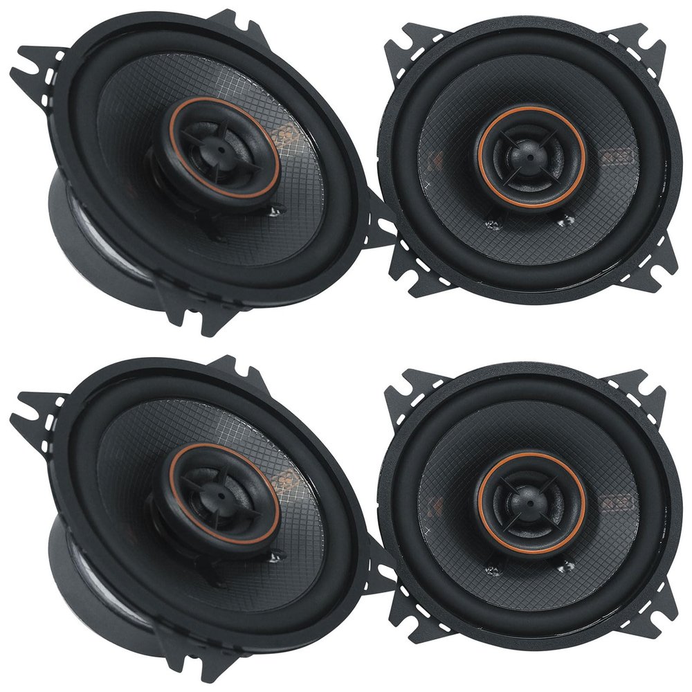 Audiosavings Bundle: (2) Pair Kicker 51KSC404 4" 75 Watt RMS Car Audio Speakers KSC404 KSC40 (Items 4)