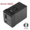 MNBHUYRD 96120-2B000 for Hyundai for Santa FE 2007-2012 USB AUX iPod Port Adapter USB-C SD Card Car Accessories 961202B000 view 2