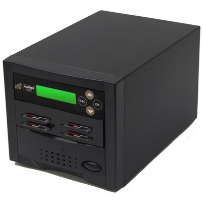Acumen Disc 1 to 3 CFAST Duplicator - 9GB/Min - CompactFAST Compact Fast Flash Drive Memory Card Reader/Copier (Up to 150mbps) with DOD Compliant Eraser (AD03-CFAST150)