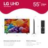 LG 55-Inch Class UT75 Series LED Smart TV 4K Processor Flat Screen AI-Powered with Alexa Built-in (55UT7570PUB, 2024) view 3