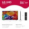LG 86-Inch Class UT75 Series LED Smart TV 4K Processor Flat Screen AI-Powered with Alexa Built-in (86UT7590PUA, 2024) view 3
