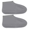 Hohopeti Rainproof Shoes Cover Rain Shoes Protector for Water Slip Resistant Silicone Galoshes Cover Grey s view 1
