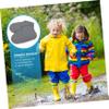 Hohopeti Rainproof Shoes Cover Rain Shoes Protector for Water Slip Resistant Silicone Galoshes Cover Grey s view 3