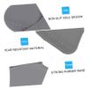 Hohopeti Rainproof Shoes Cover Rain Shoes Protector for Water Slip Resistant Silicone Galoshes Cover Grey s view 4