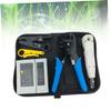 jojofuny Professional Hardware Tool Set Ethernet Cable Crimping Tool Kit Computer Maintenance Repair Kit view 2