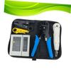 jojofuny Professional Hardware Tool Set Ethernet Cable Crimping Tool Kit Computer Maintenance Repair Kit view 3