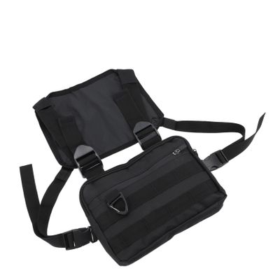 Ipetboom Black Oxford Cloth Salon Scissors Bag Backpack Style Holder