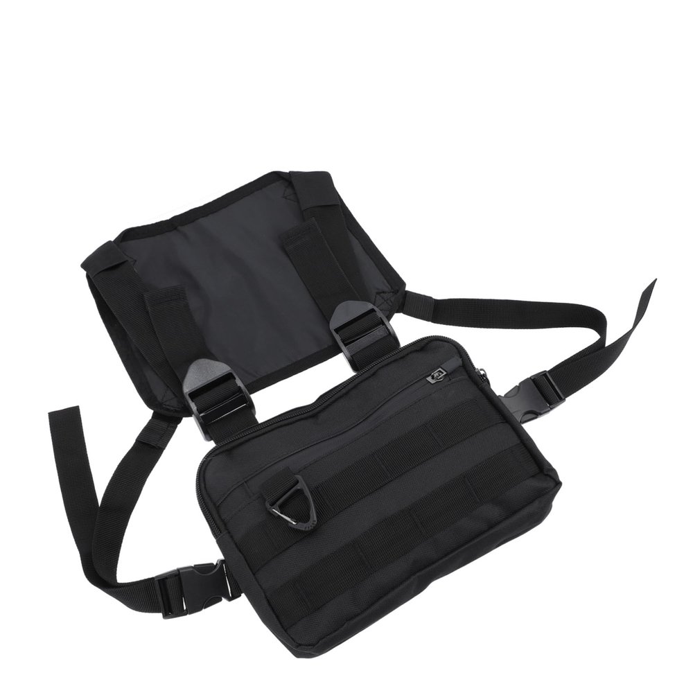 Ipetboom Black Oxford Cloth Salon Scissors Bag Backpack Style Holder