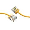 Cable Central LLC Cat6A Super Slim Ethernet Cable 7 ft (5 Pack) Yellow, Ultra Slim Thin Cat 6A Network Cable, Cat6a Cable, Cat6a Patch Cord for PC, Mac, Laptop, PS4/5, Xbox, Gaming - 7 Feet view 1