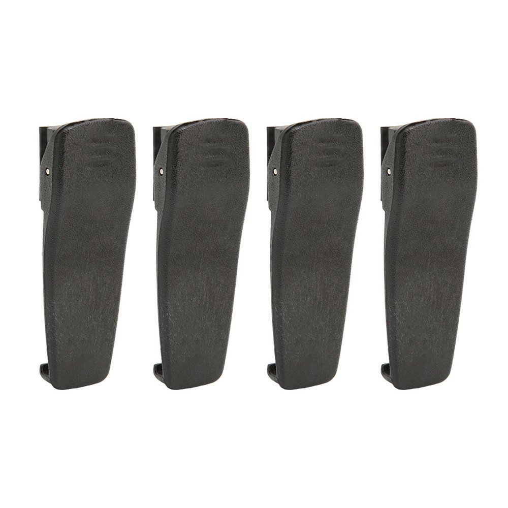 MUNEFE 4Pcs Belt Clip, Radio Belt Clip, Portable Walkie Talkie Baery Holder Belt Clip for P3188 P3688 CP040