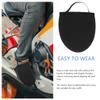 LIOOBO Motorcycle Shifter Shoe Protector Boot Guard for Men Women Riding Gear Anti-Slip Rubber Shift Pad Adjustable Motorbike Scuff Cover Accessory Black XL view 2