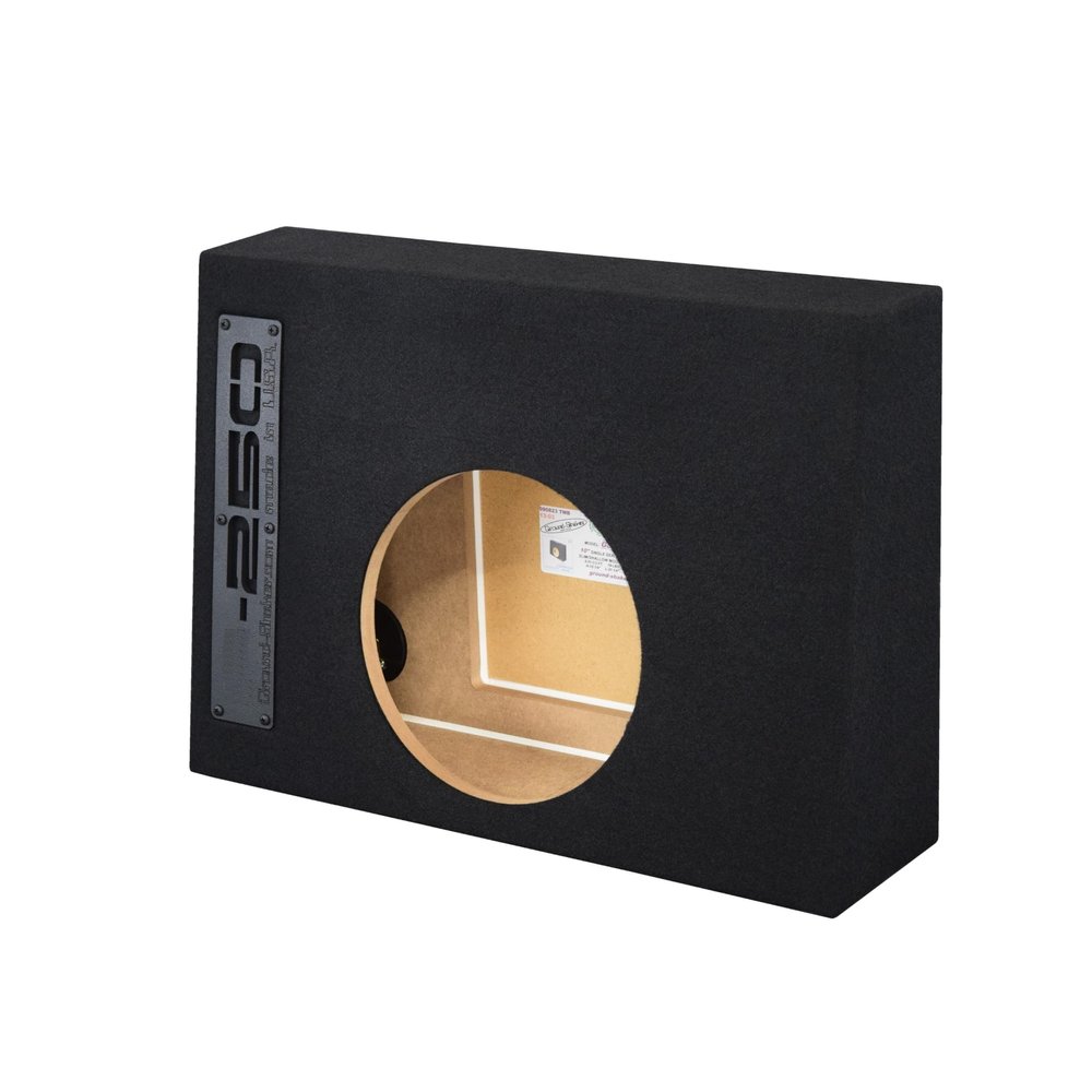10" Single Sealed Sub Box 1999-2007 Crew Cab Subwoofer Enclosure Speaker Box Ground Shaker Speaker Box Stereo Subwoofer Box Enclosure Car Audio Home Audio Ground-Shaker
