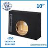 10" Single Sealed Sub Box 1999-2007 Crew Cab Subwoofer Enclosure Speaker Box Ground Shaker Speaker Box Stereo Subwoofer Box Enclosure Car Audio Home Audio Ground-Shaker view 2