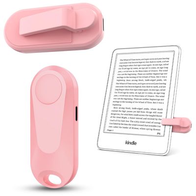 DATAFY Remote Control Page Turner for Kindle Paperwhite Oasis Kobo eReaders, Camera Camcorder Remote Controls, Page Turner Clicker for ipad Tablets Reading Novels with Wrist Strap Storage Bag