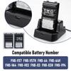CD-47 Desktop Charger with FNB-V106 NI-MH Battery Charger Set for Yaesu FT-270R FT-60R Vertex Standard VX160 VX420 Radios view 3