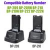 BC-137 Desktop Charger Base for ICOM IC-A6E IC-A24 IC-V8 IC-F21 IC-40GT IC-F12 IC-F31GS IC-U82 Two Way Radios with BP-209N Battery and Belt Clip Set view 3
