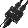 for 2 in 1 Out er HDMI-Compatible 2.1 Splitter High-defination 8K@60Hz 4K@120Hz 48Gbps Converter for 5 /HDTV view 1