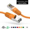 Cable Central LLC Cat6 Ethernet Cable Shielded SSTP Booted 5 ft (10 Pack) Orange - Shielded Cat6 Cable, Cat6 Patch Cable, Network Cable, Cat 6 Cable, Internet Cable, 10Gbps - 5 Feet view 3