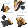 TATAOYU Butterfly and Sunflower Print Mousepad 15.8x29.5 in Strong Adhesion, Durable, Non-Slip, Perfect for Office and Gaming view 3