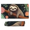 TATAOYU Follow Your Dreams Sloth Print Mousepad 15.8x29.5 in Strong Adhesion, Durable, Non-Slip, Perfect for Office and Gaming view 1