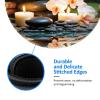 2 PCS Mousepad with Non-Slip Rubber Base 8" Round Mouse-Mat with Stitched Edge Relaxation with Massage Spa Gaming Mousepad for Wireless Mouses Computer Laptop Home Office Desk Pad view 4