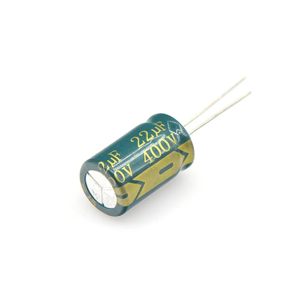 ZCERA 400V22uf 10x17mm high Frequency Low Aluminum Capacitor 400v 22uf 22uf400v 400v22mf 22mf400v 400v22MFD 400wv 400vdc 33uf (Size : 400v47uf 13x25 5pcs)