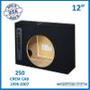 12" Single Sealed Sub Box 1999-2007 Crew Cab Subwoofer Enclosure Speaker Box Ground Shaker Speaker Box Stereo Subwoofer Box Enclosure Car Audio Home Audio Ground-Shaker view 2
