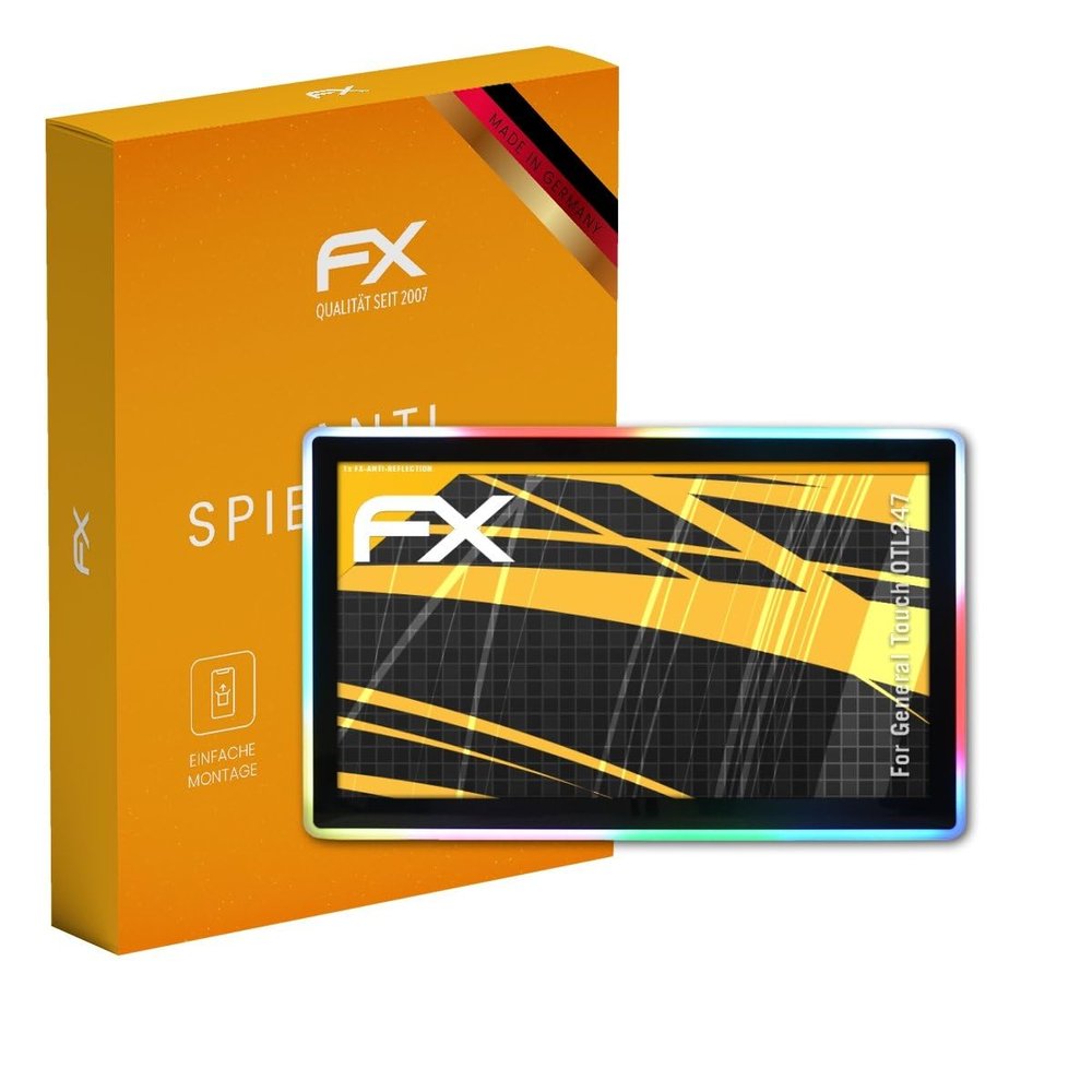 atFoliX Screen Protector compatible with General Touch OTL247 Screen Protection Film, anti-reflective and shock-absorbing FX Protector Film