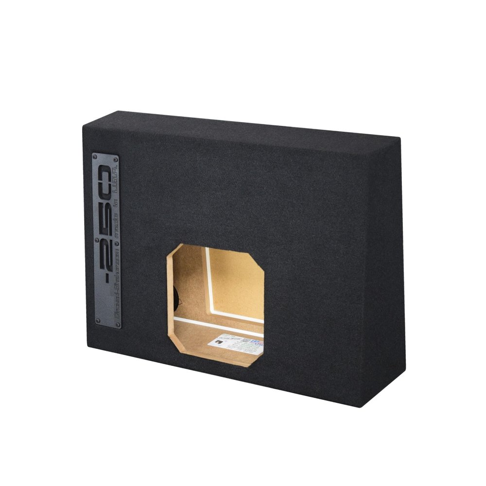 8" Single Sealed Shallow/Slim L7T Crew Cab 1999-2007 250 Sub Box Subwoofer Enclosure Speaker Box Ground Shaker Stereo Subwoofer Box Speaker Enclosure Car Audio Home Audio Ground-Shaker